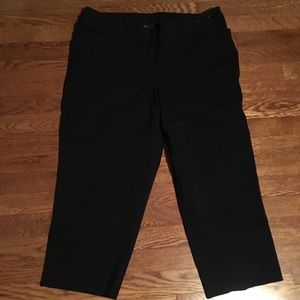 Two Lane Bryant cropped pants, size 18